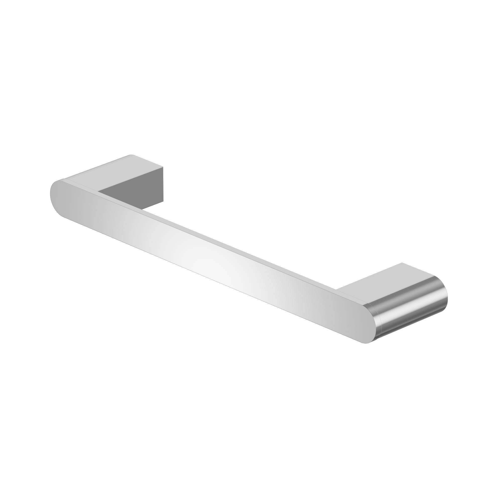 Nero Bianca Hand Towel Rail, Chrome