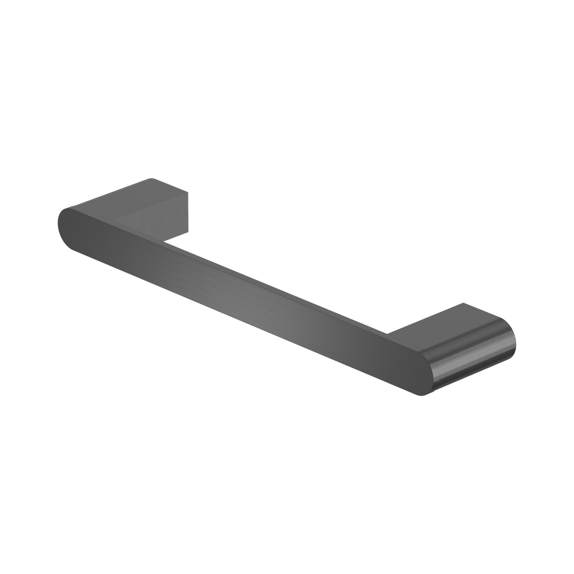 Nero Bianca Hand Towel Rail, Gun Metal