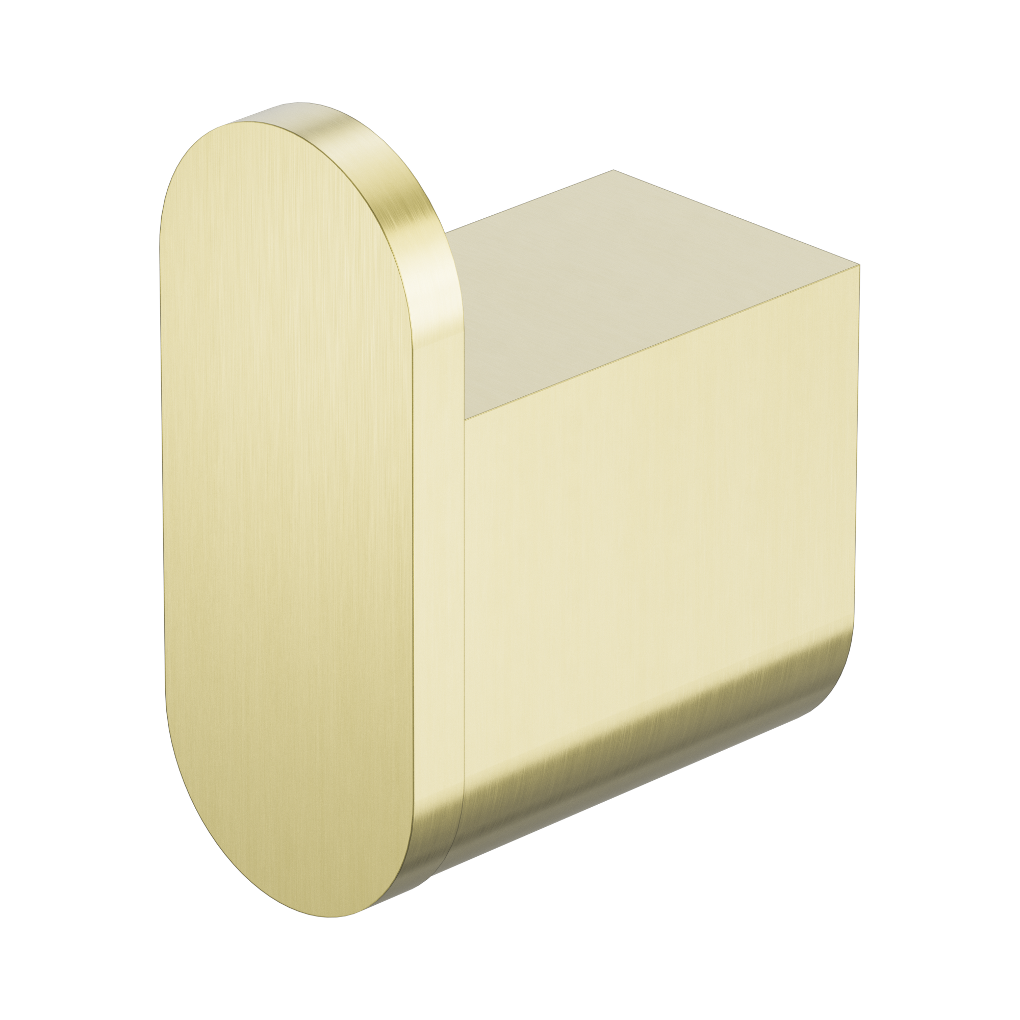Nero Bianca Robe Hook, Brushed Gold