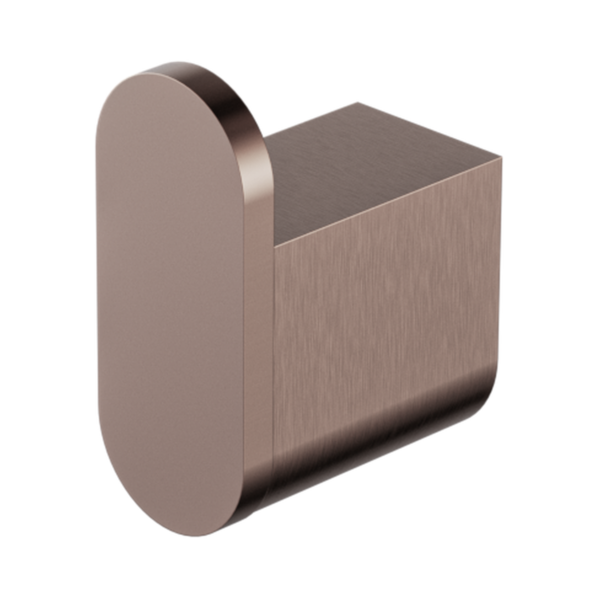 Nero Bianca Robe Hook, Brushed Bronze