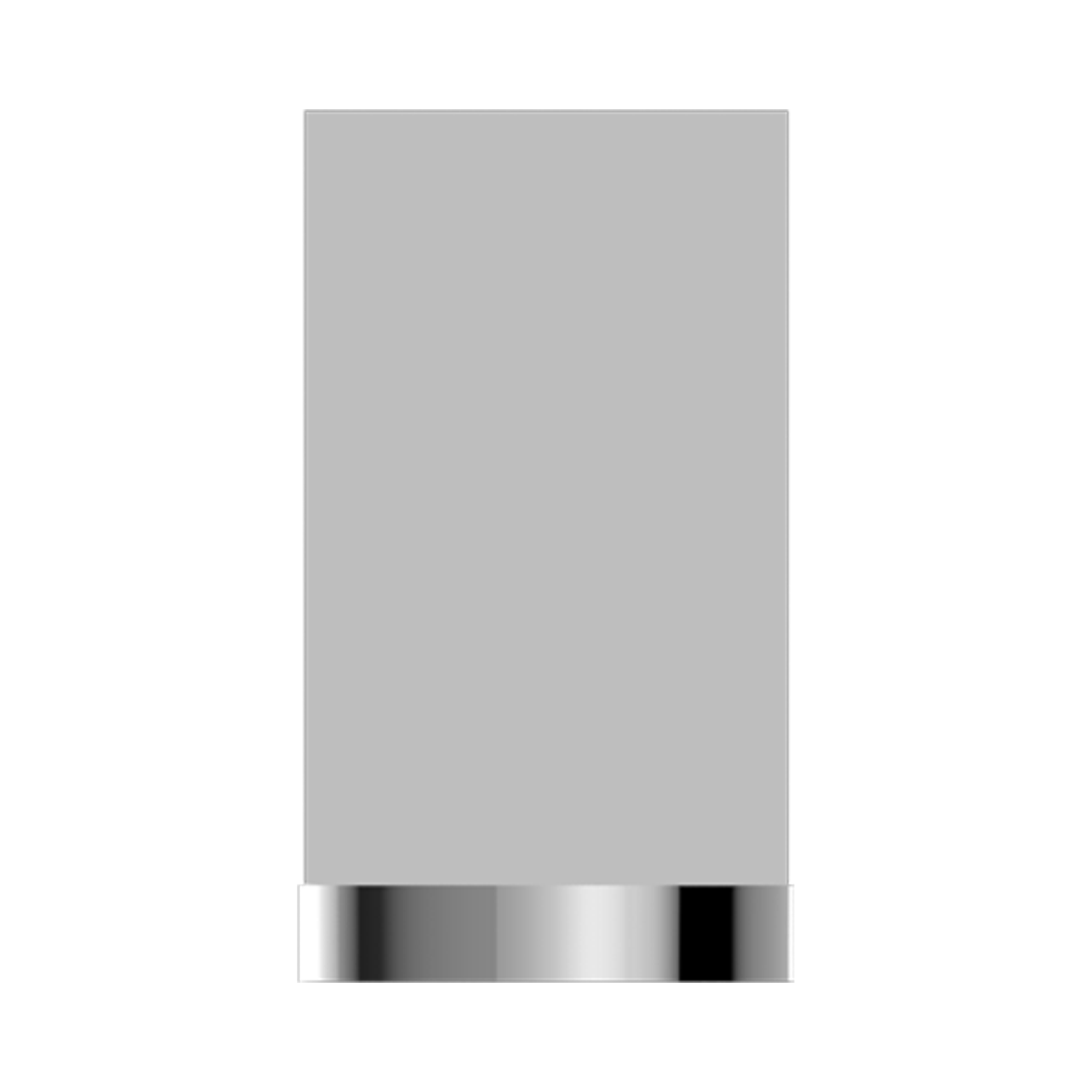Nero Bianca Robe Hook, Chrome