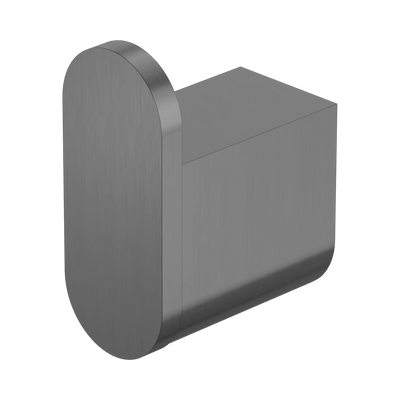 Nero Bianca Robe Hook, Gun Metal