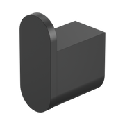 Nero Bianca Robe Hook, Matte Black