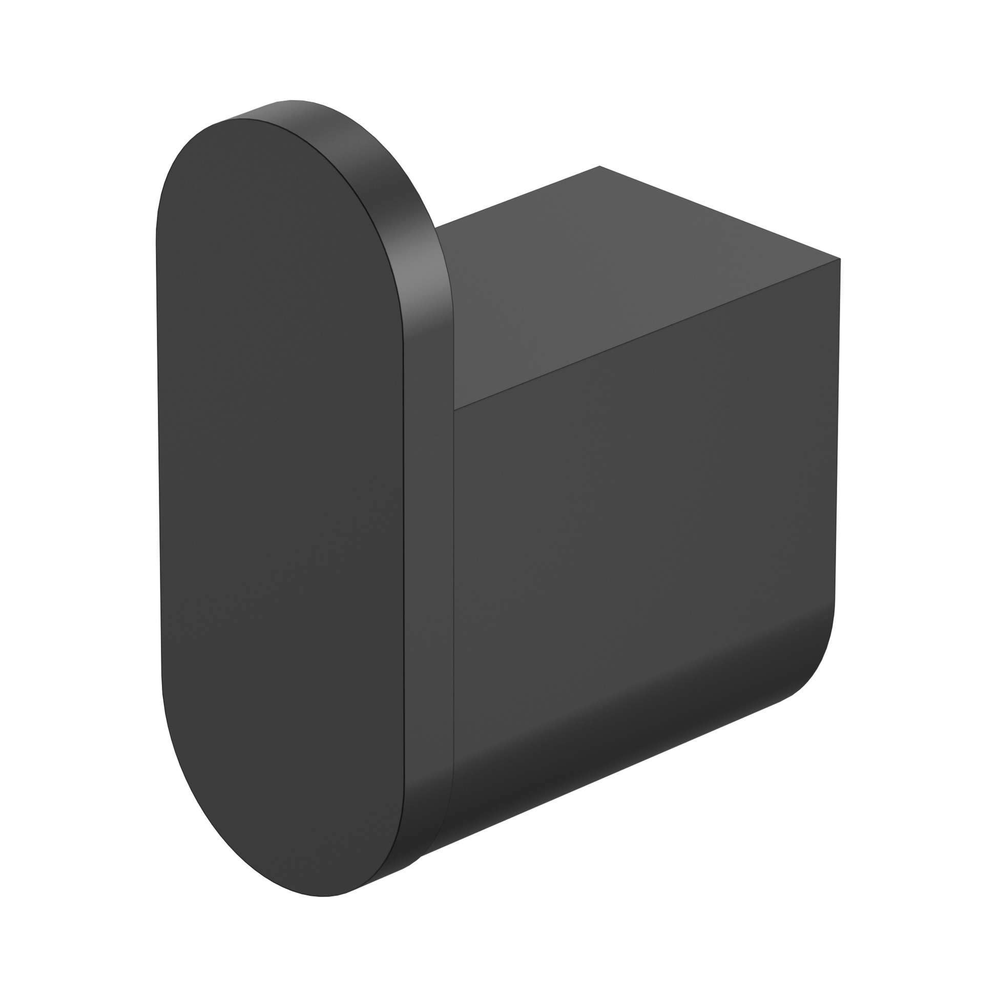 Nero Bianca Robe Hook, Matte Black