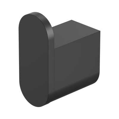 Nero Bianca Robe Hook, Matte Black