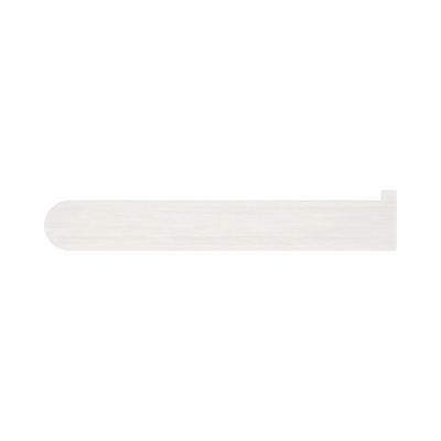 Nero Bianca Toilet Roll Holder, Brushed Nickel