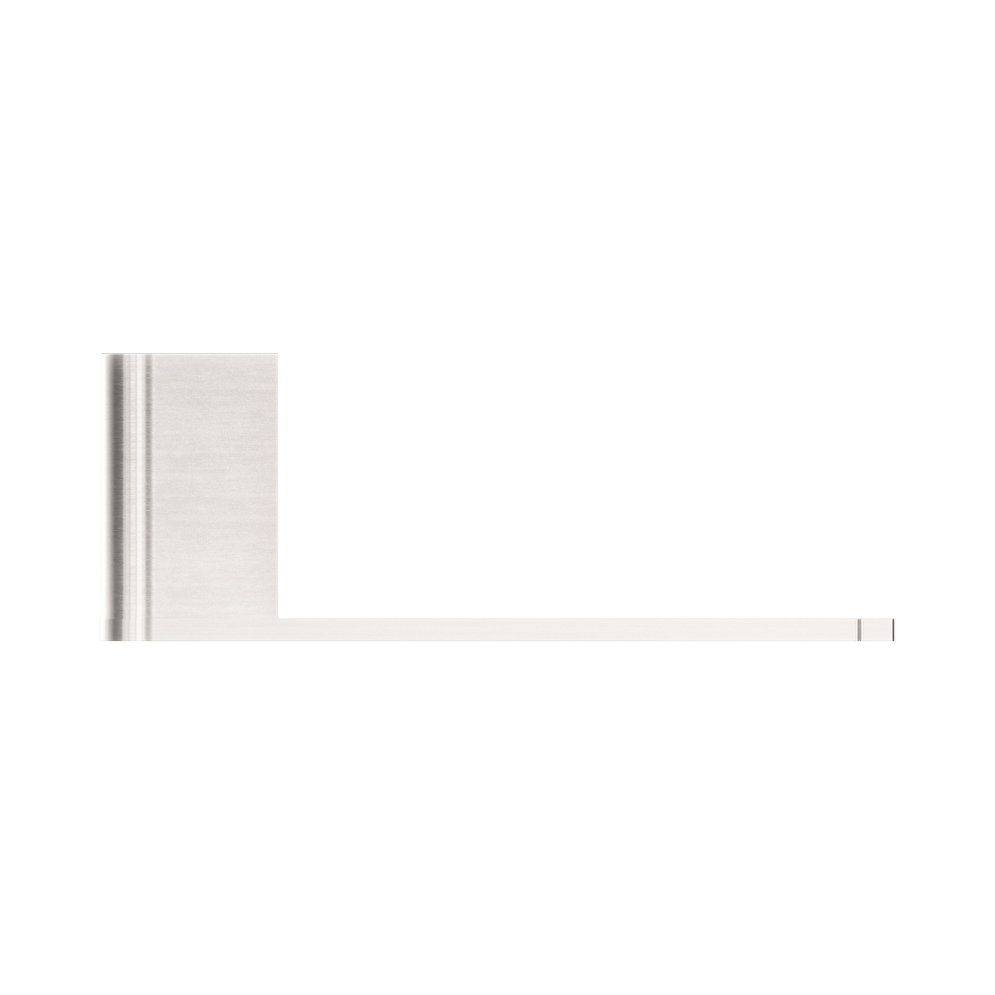 Nero Bianca Toilet Roll Holder, Brushed Nickel