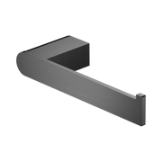 Nero Bianca Toilet Roll Holder, Gun Metal