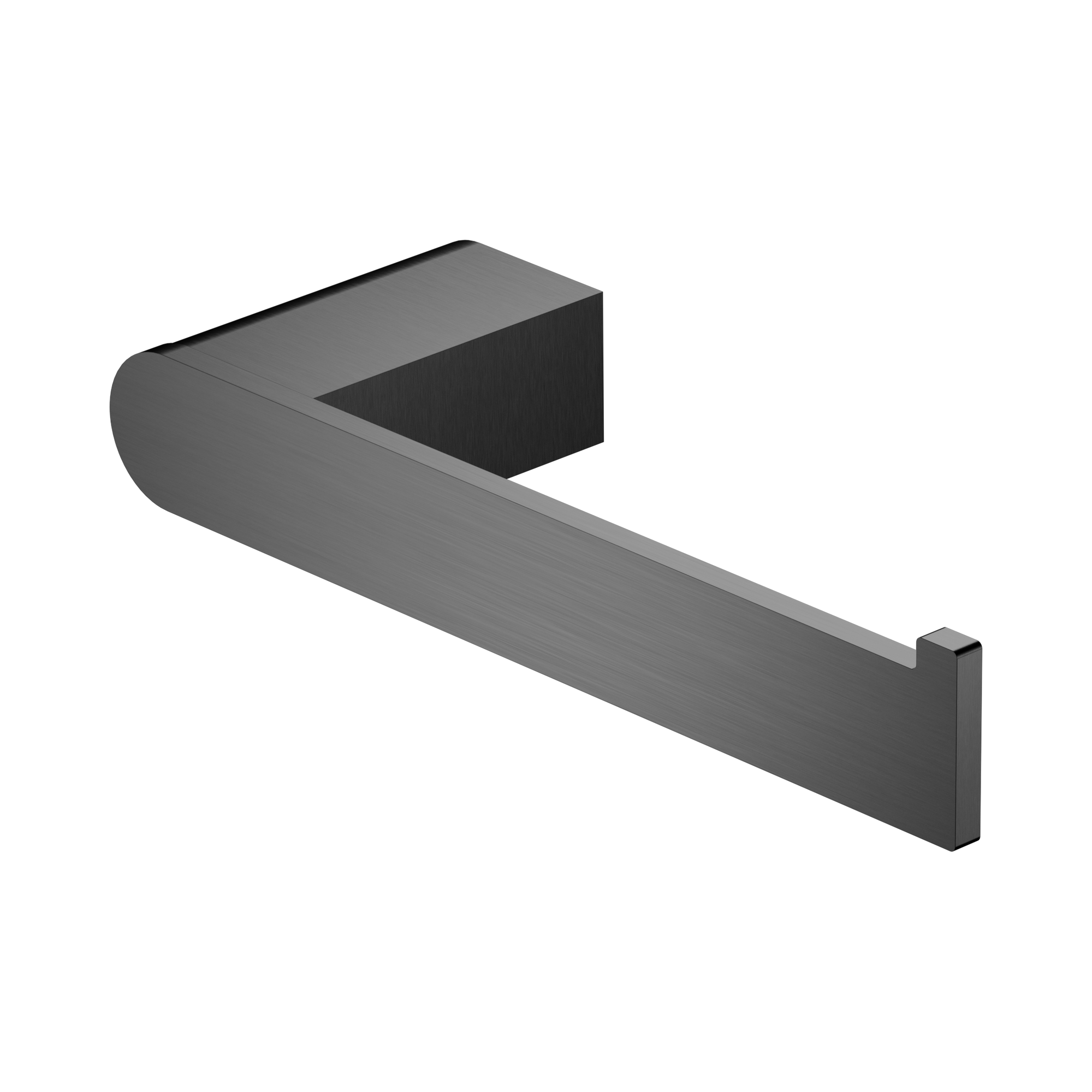 Nero Bianca Toilet Roll Holder, Gun Metal