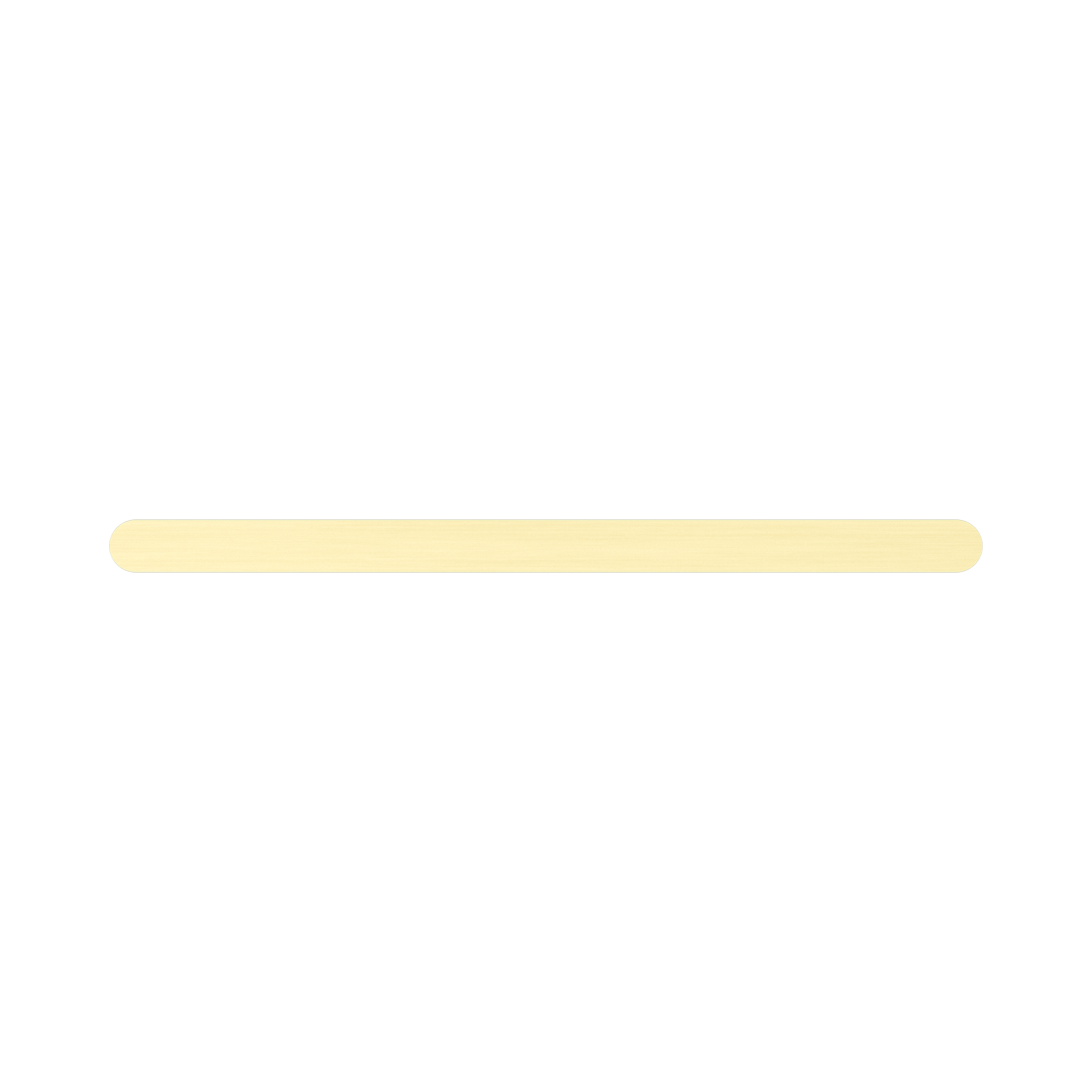 Nero Bianca Metal Shower Shelf, Brushed Gold