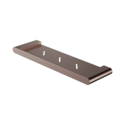 Nero Bianca Metal Shower Shelf, Brushed Bronze