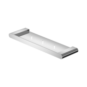 Nero Bianca Metal Shower Shelf, Chrome