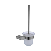 Nero Bianca Toilet Brush Holder, Gun Metal
