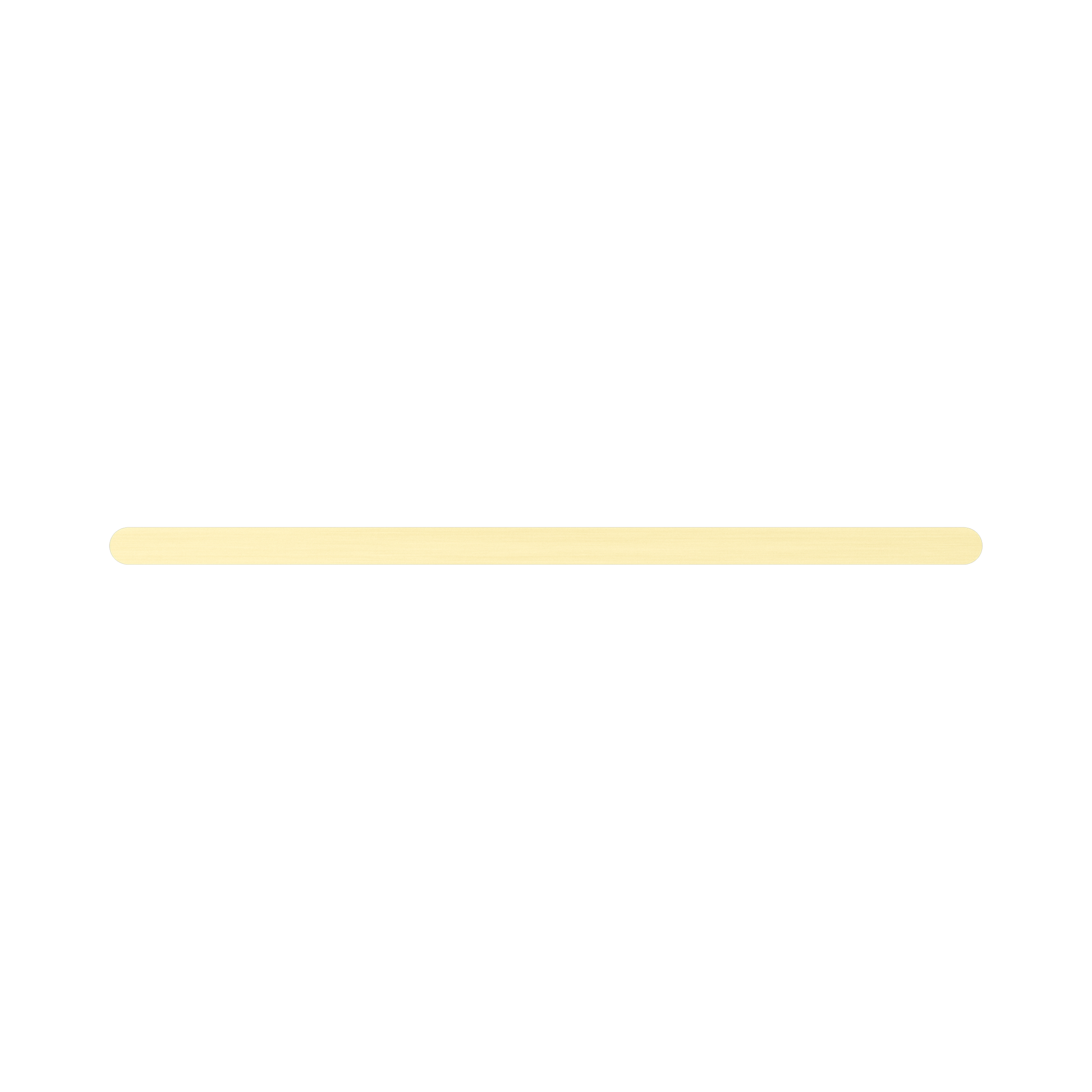 Nero Bianca Towel Rack, Brushed Gold