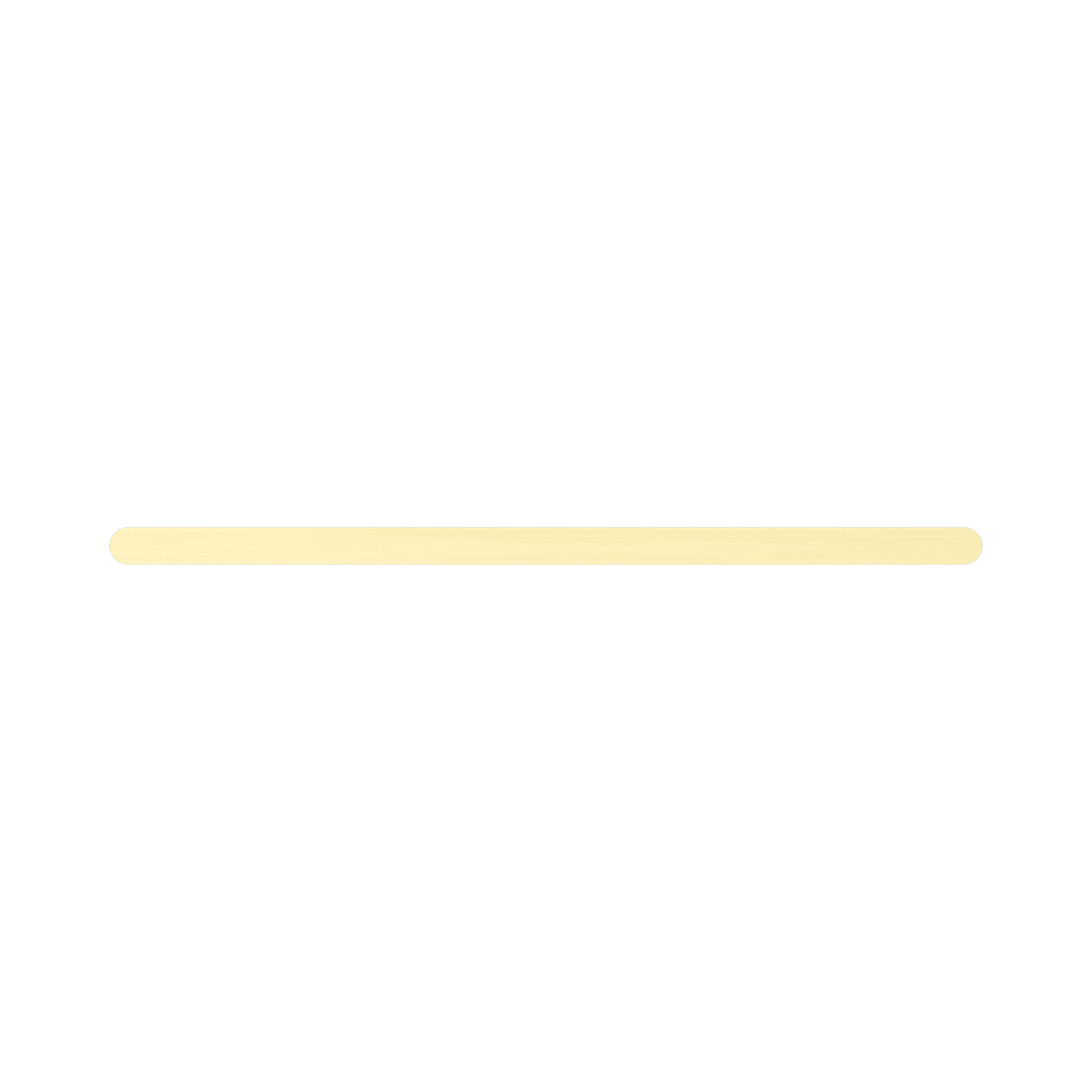 Nero Bianca Towel Rack, Brushed Gold