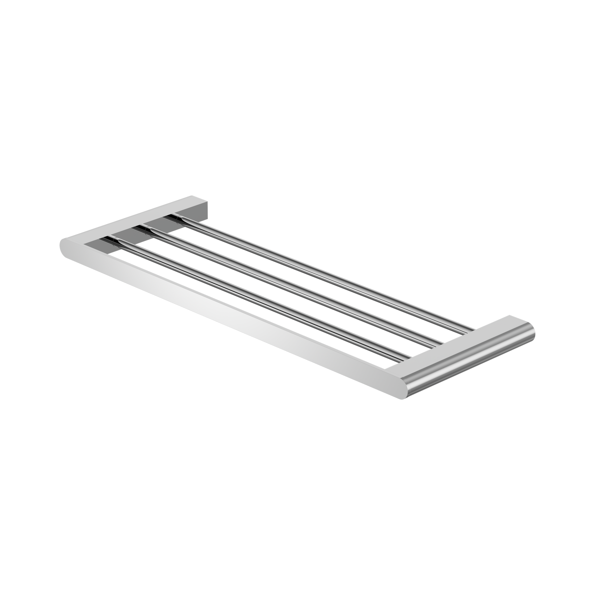 Nero Bianca Towel Rack, Chrome