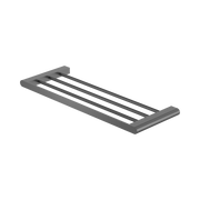Nero Bianca Towel Rack, Gun Metal