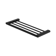 Nero Bianca Towel Rack, Matte Black