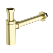 Nero 40mm Round Bottle Trap, Brushed Gold