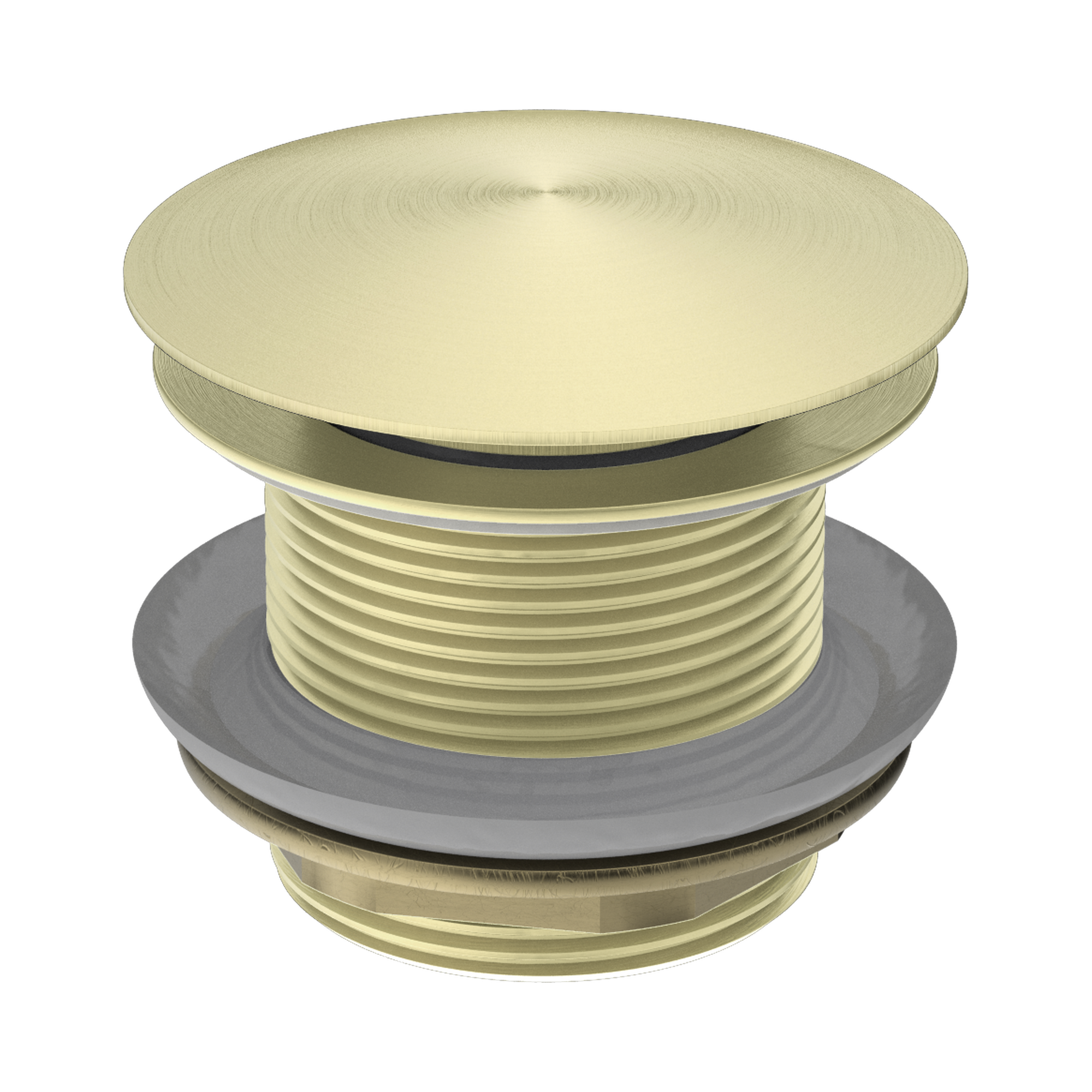 Nero 40mm Bath Pop-Up Plug With Removable Waste No Overflow, Brushed Gold