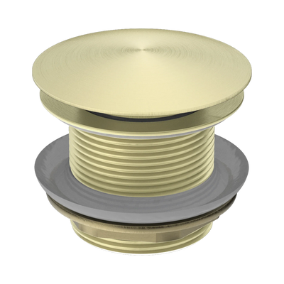 Nero 40mm Bath Pop-Up Plug With Removable Waste No Overflow, Brushed Gold
