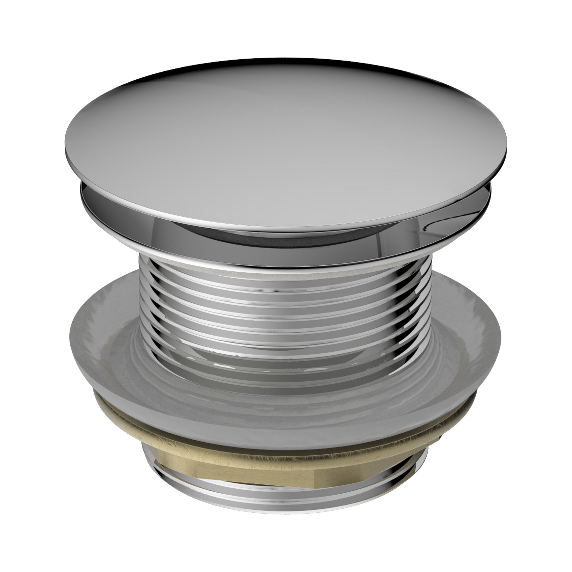 Nero 40mm Bath Pop-Up Plug With Removable Waste No Overflow, Chrome