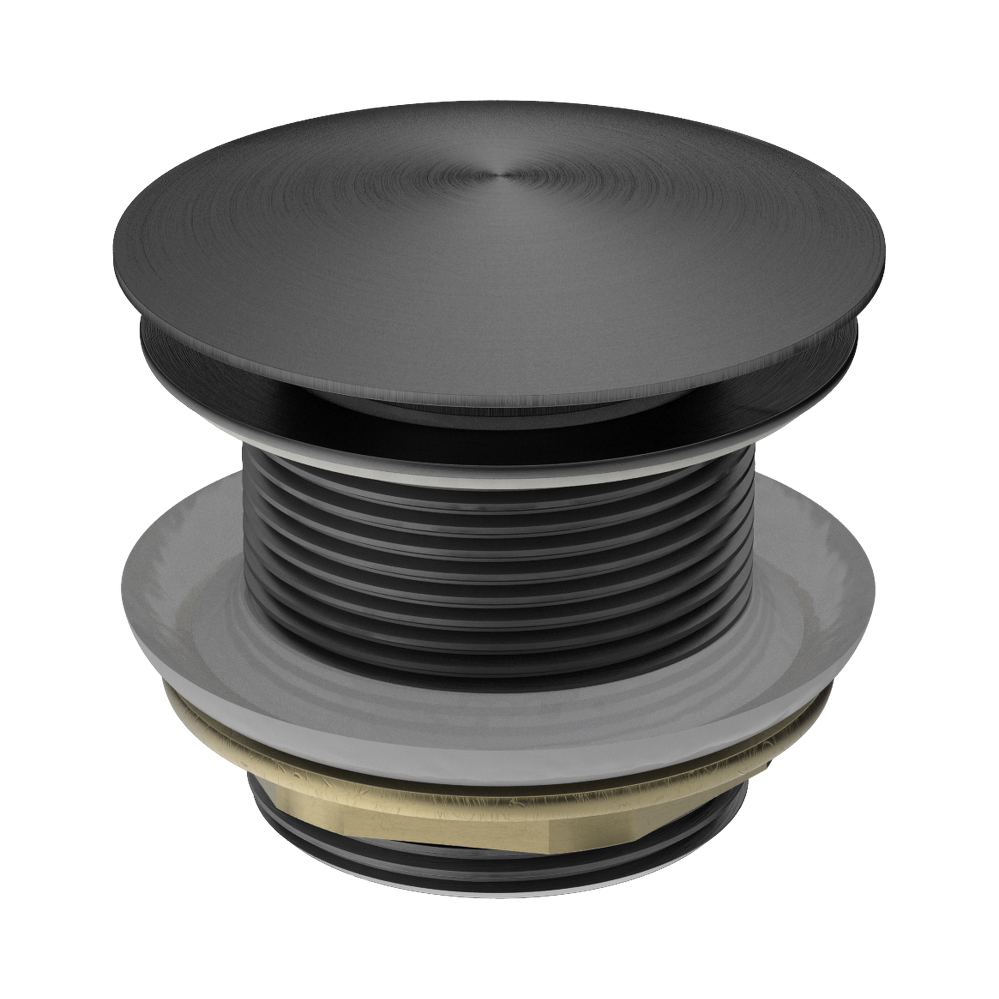 Nero 40mm Bath Pop-Up Plug With Removable Waste No Overflow, Gun Metal