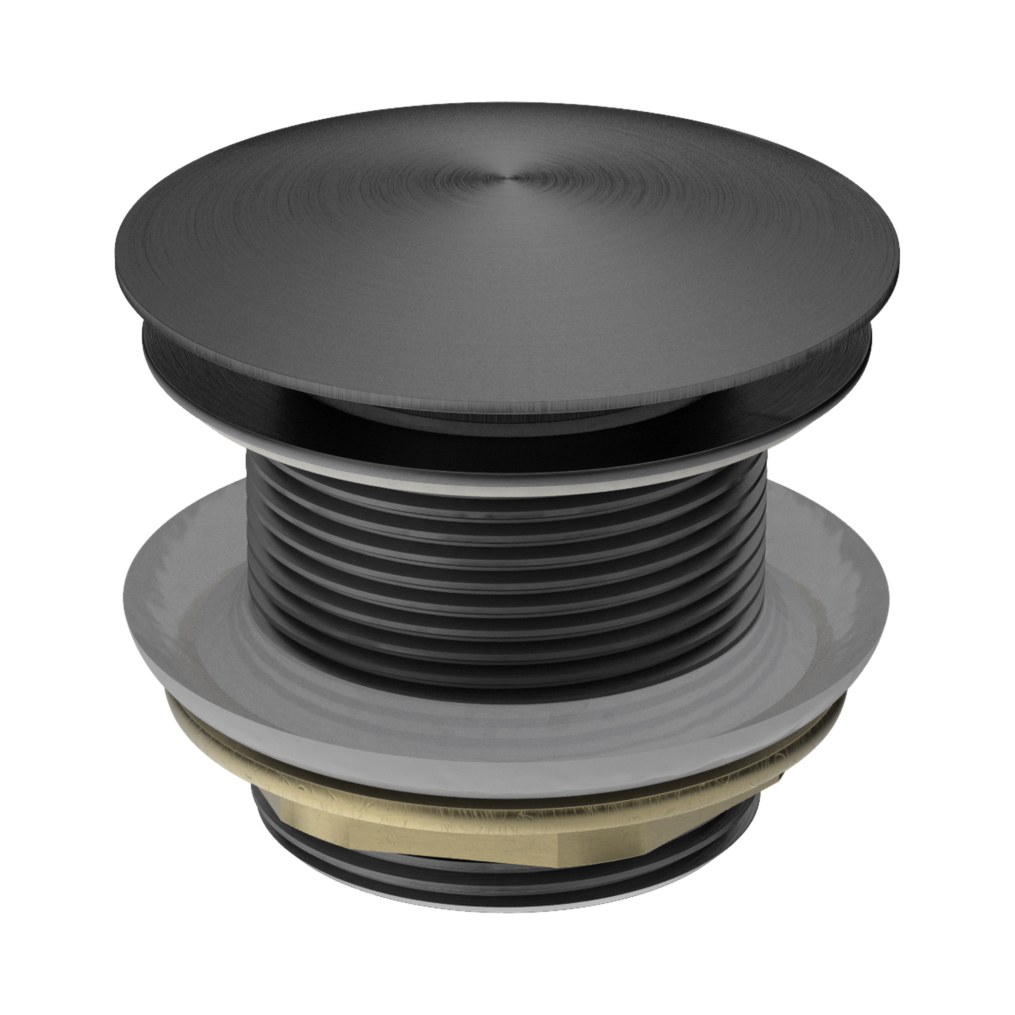 Nero 40mm Bath Pop-Up Plug With Removable Waste No Overflow, Gun Metal