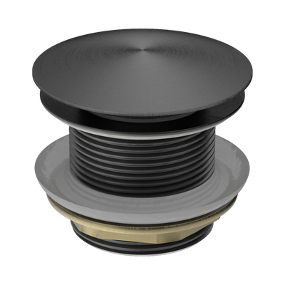 Nero 40mm Bath Pop-Up Plug With Removable Waste No Overflow, Gun Metal