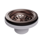 Nero Kitchen Sink Basket Waste, Brushed Bronze
