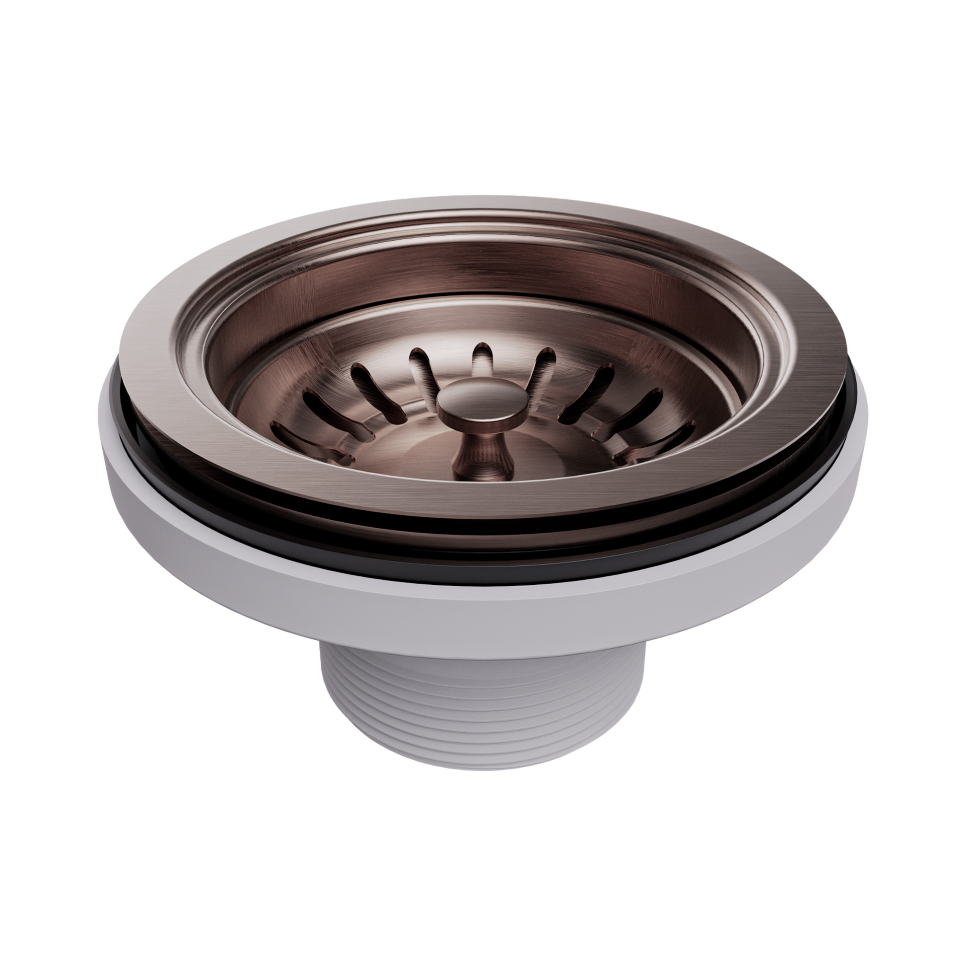 Nero Kitchen Sink Basket Waste, Brushed Bronze