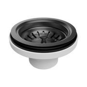 Nero Kitchen Sink Basket Waste, Gun Metal