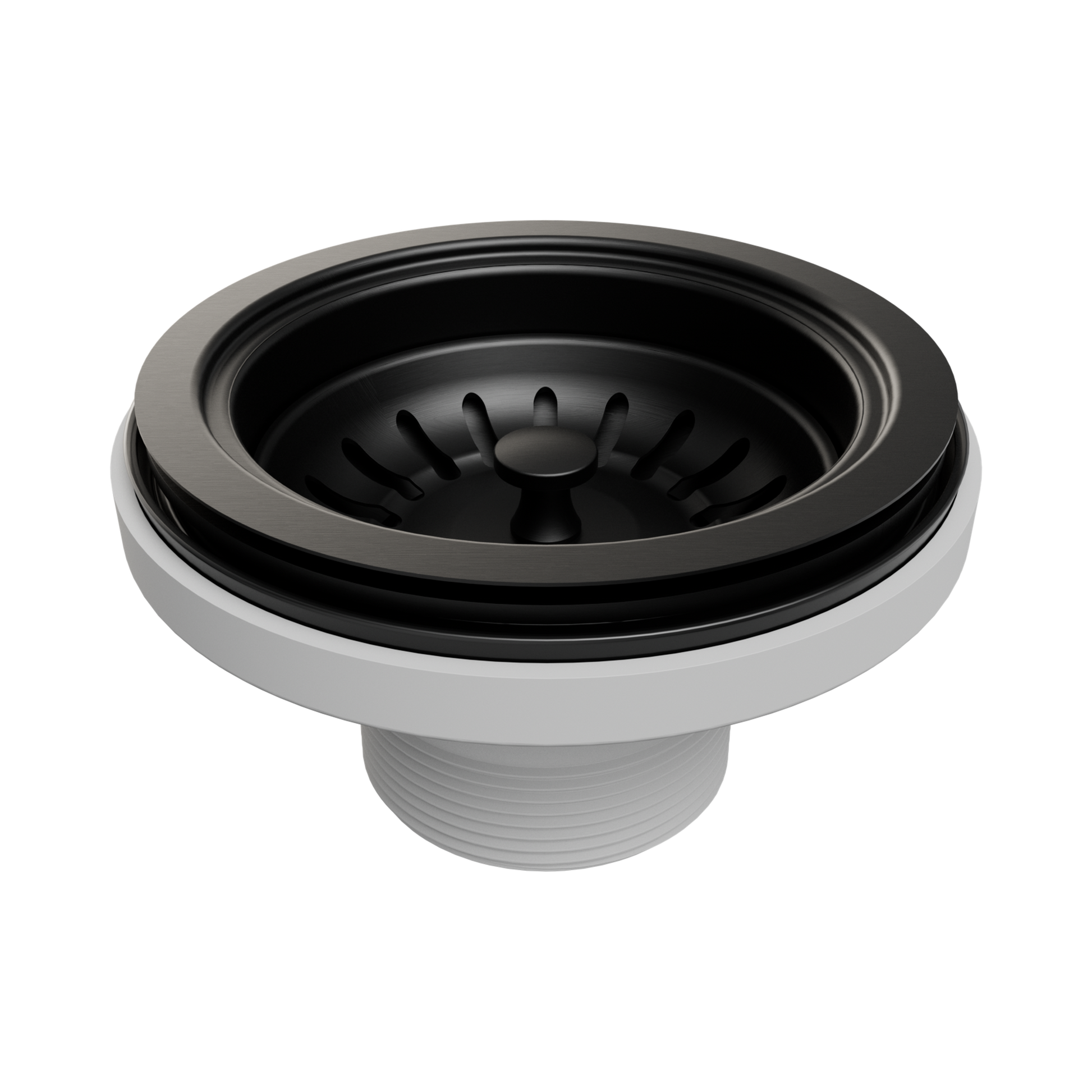 Nero Kitchen Sink Basket Waste PVD Black