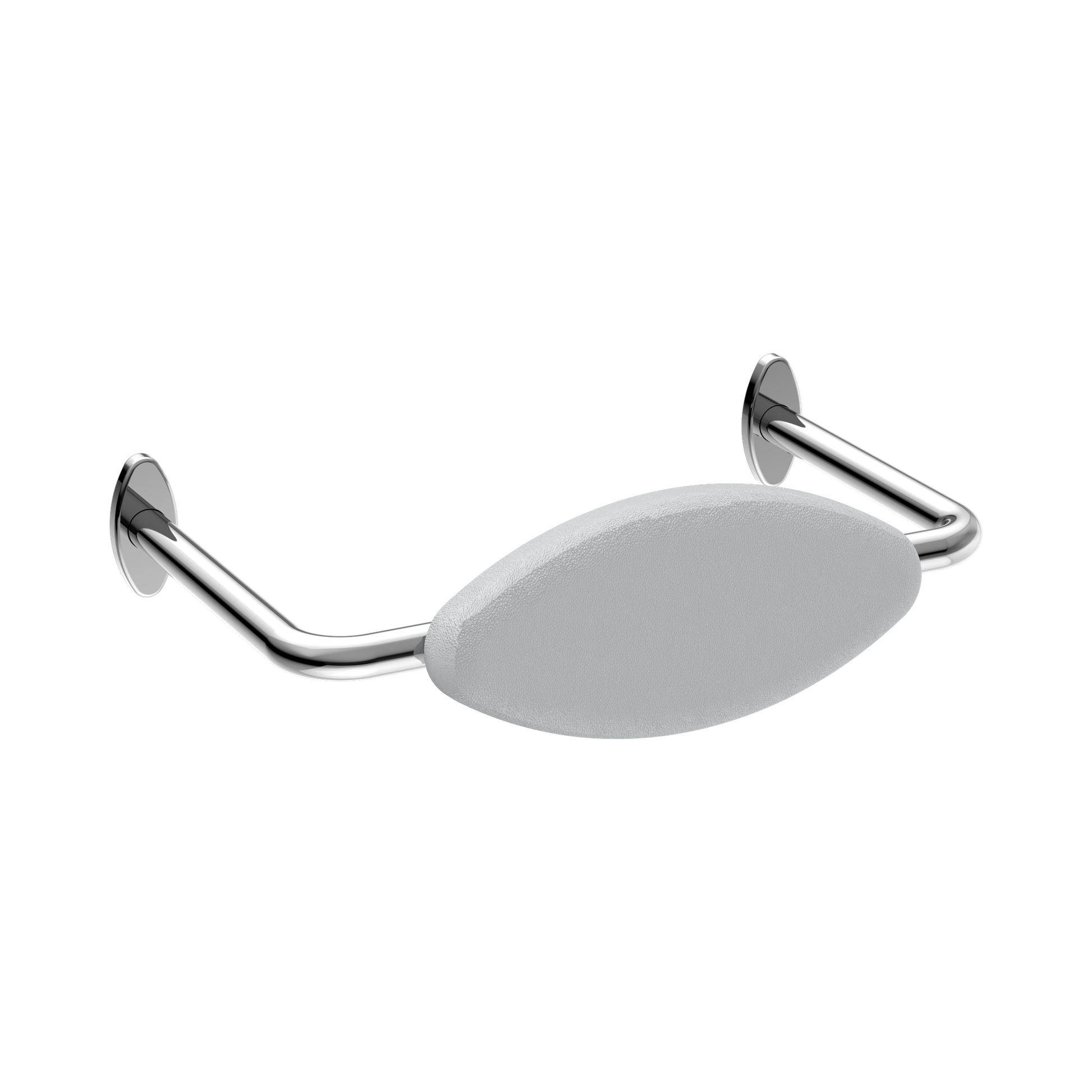 Nero Mecca Care DDA Accessible Toilet Backrest, Chrome