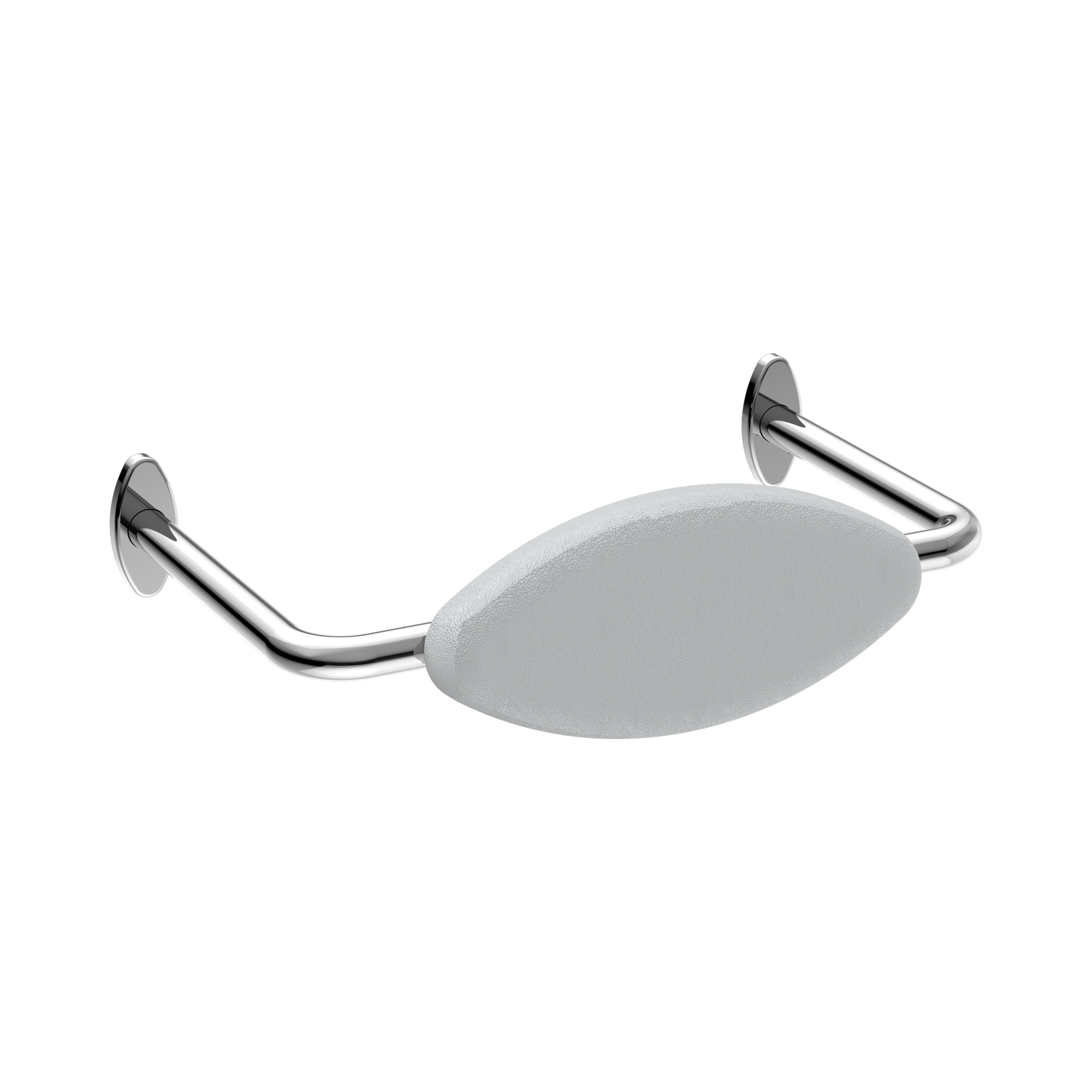 Nero Mecca Care DDA Accessible Toilet Backrest, Chrome
