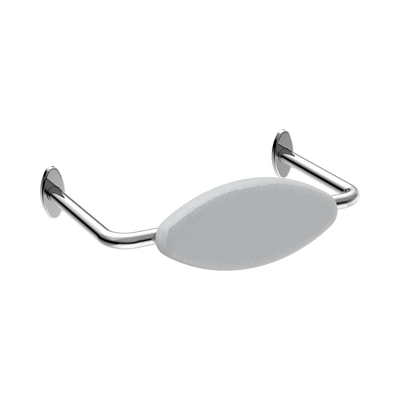 Nero Mecca Care DDA Accessible Toilet Backrest, Chrome