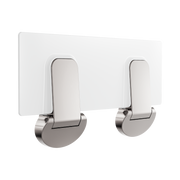 Nero Mecca Care Shower Seat 960X330mm, Brushed Nickel