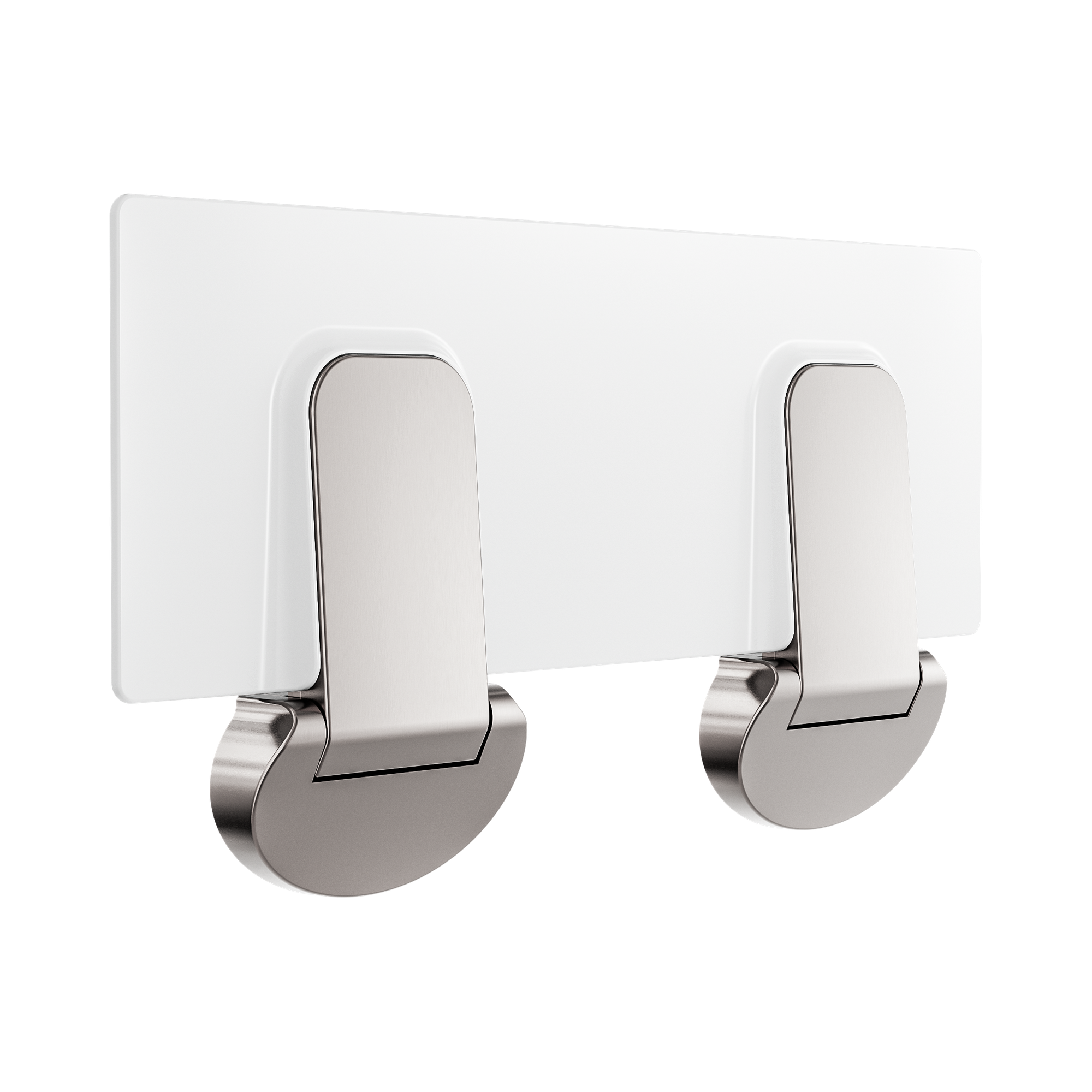 Nero Mecca Care Shower Seat 960X330mm, Brushed Nickel