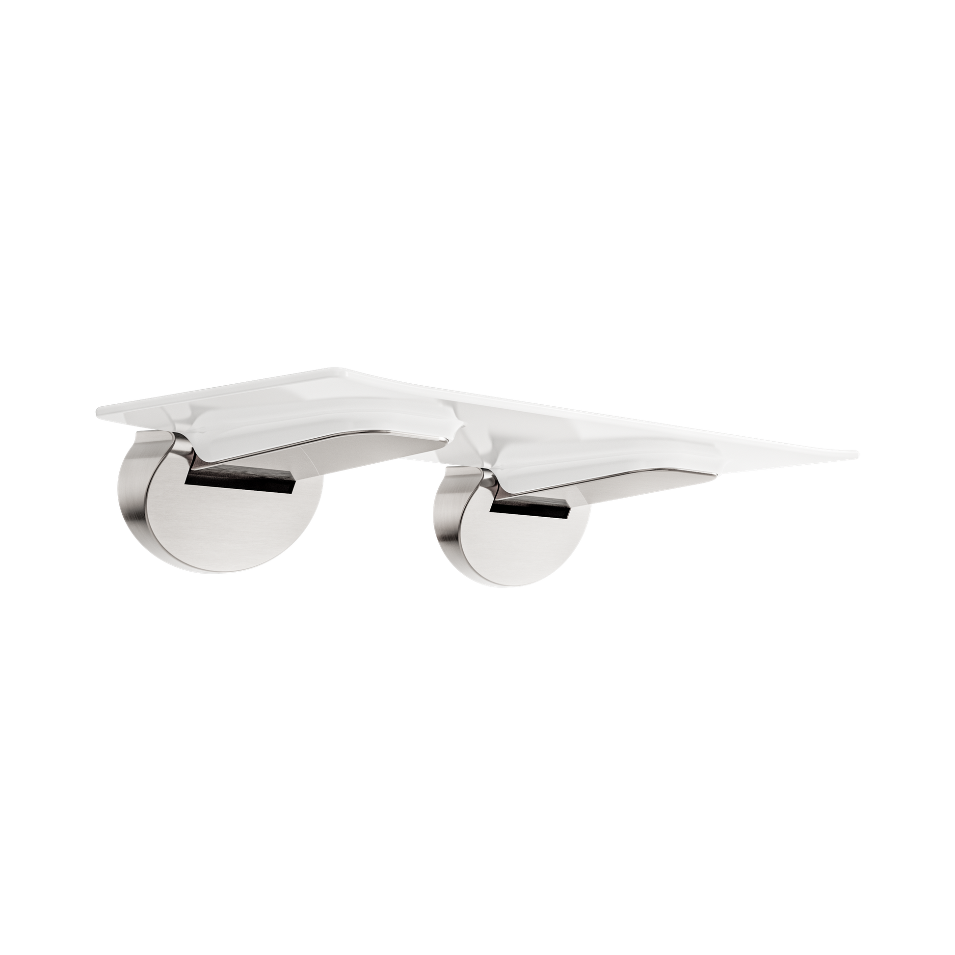 Nero Mecca Care Shower Seat 960X330mm, Brushed Nickel