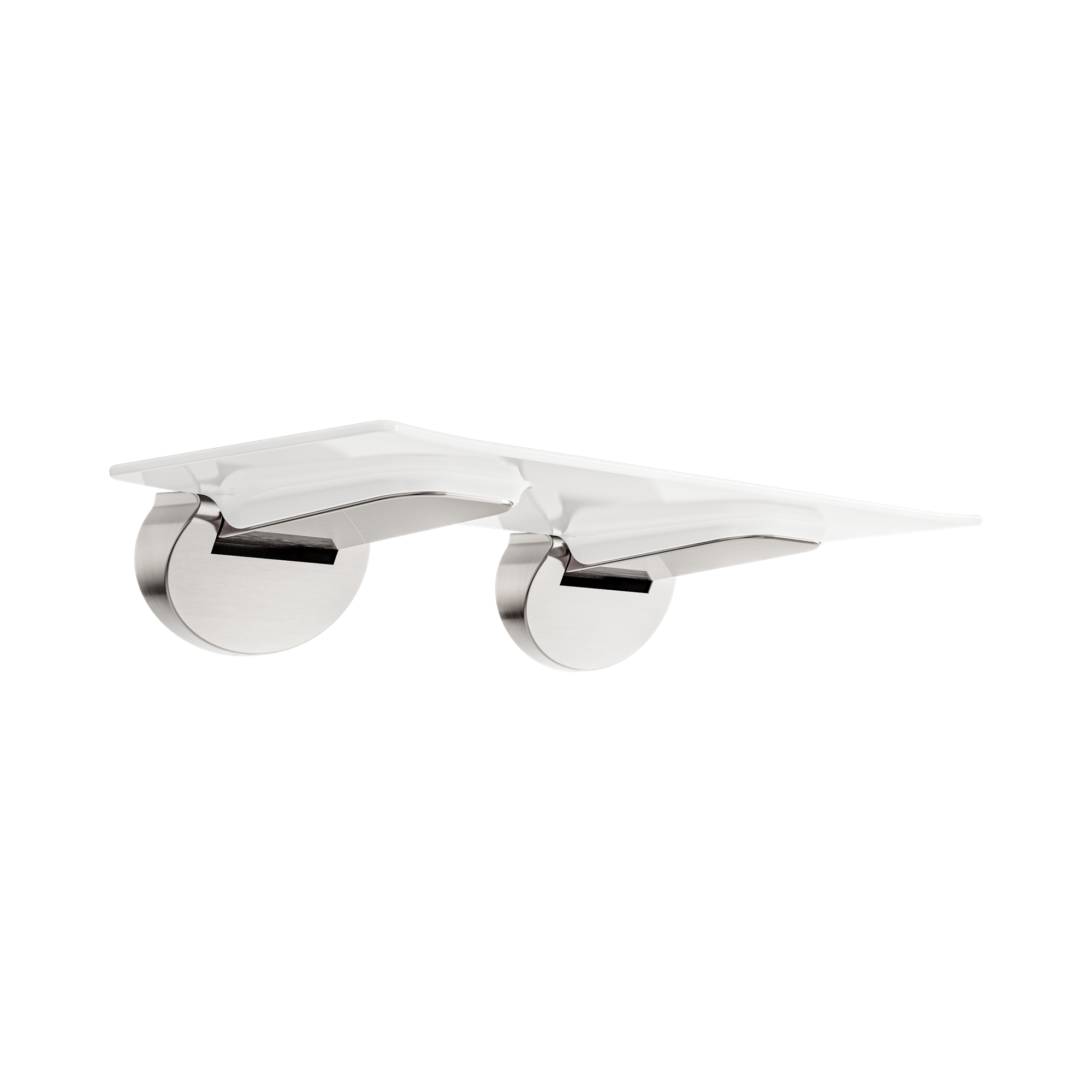 Nero Mecca Care Shower Seat 960X330mm, Brushed Nickel