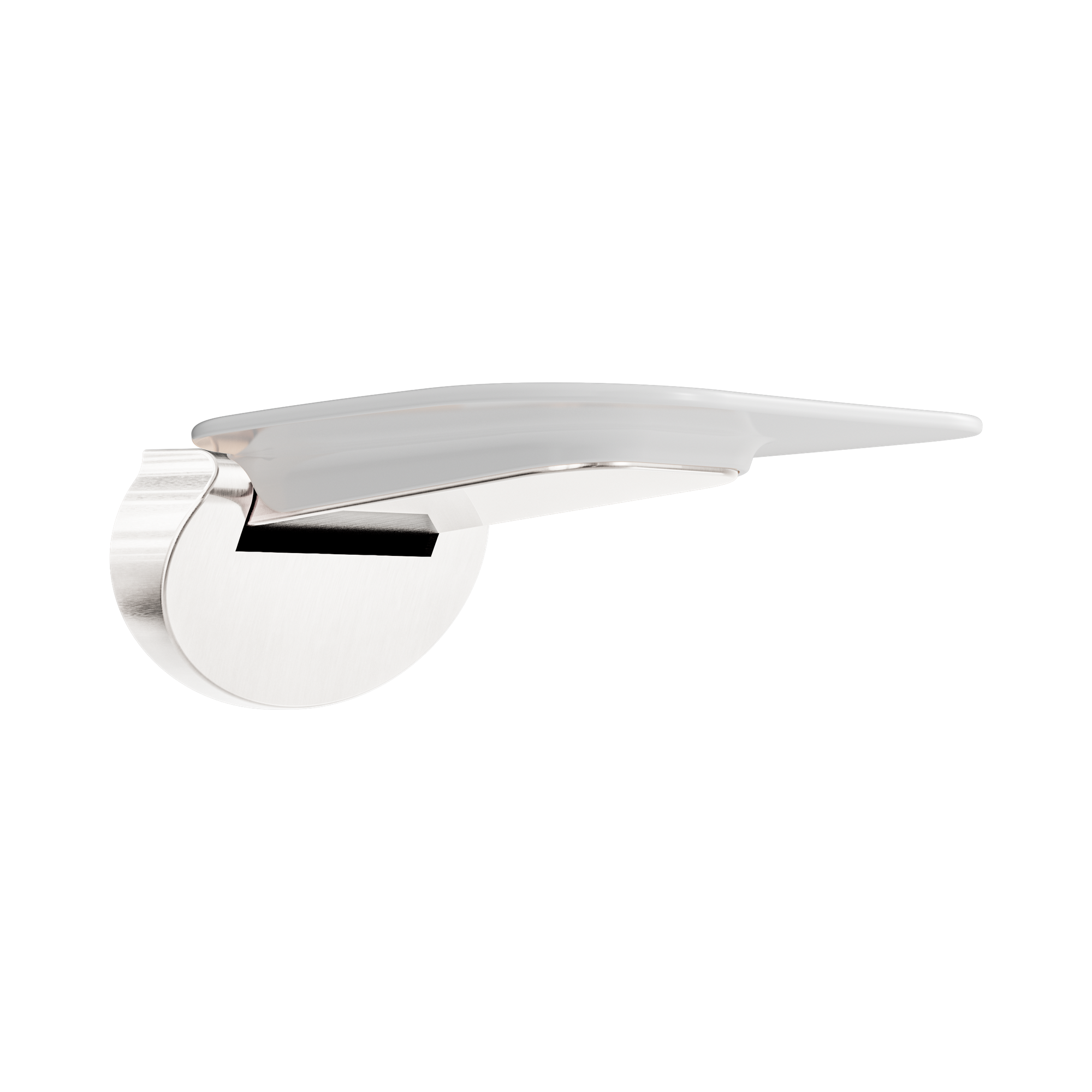 Nero Mecca Care Shower Seat 400X330mm, Brushed Nickel