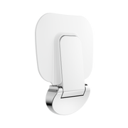 Nero Mecca Care Shower Seat 400X330mm, Chrome