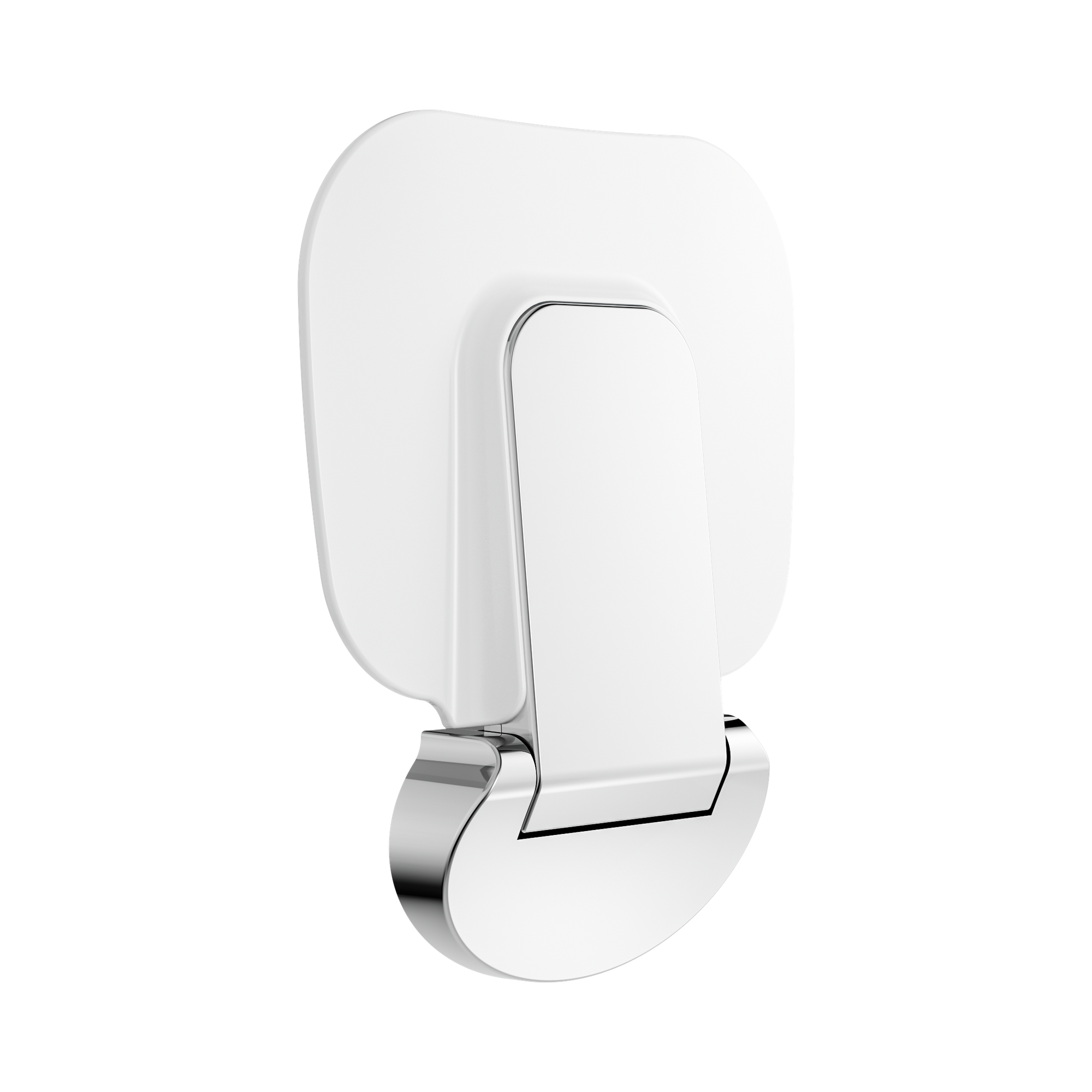 Nero Mecca Care Shower Seat 400X330mm, Chrome