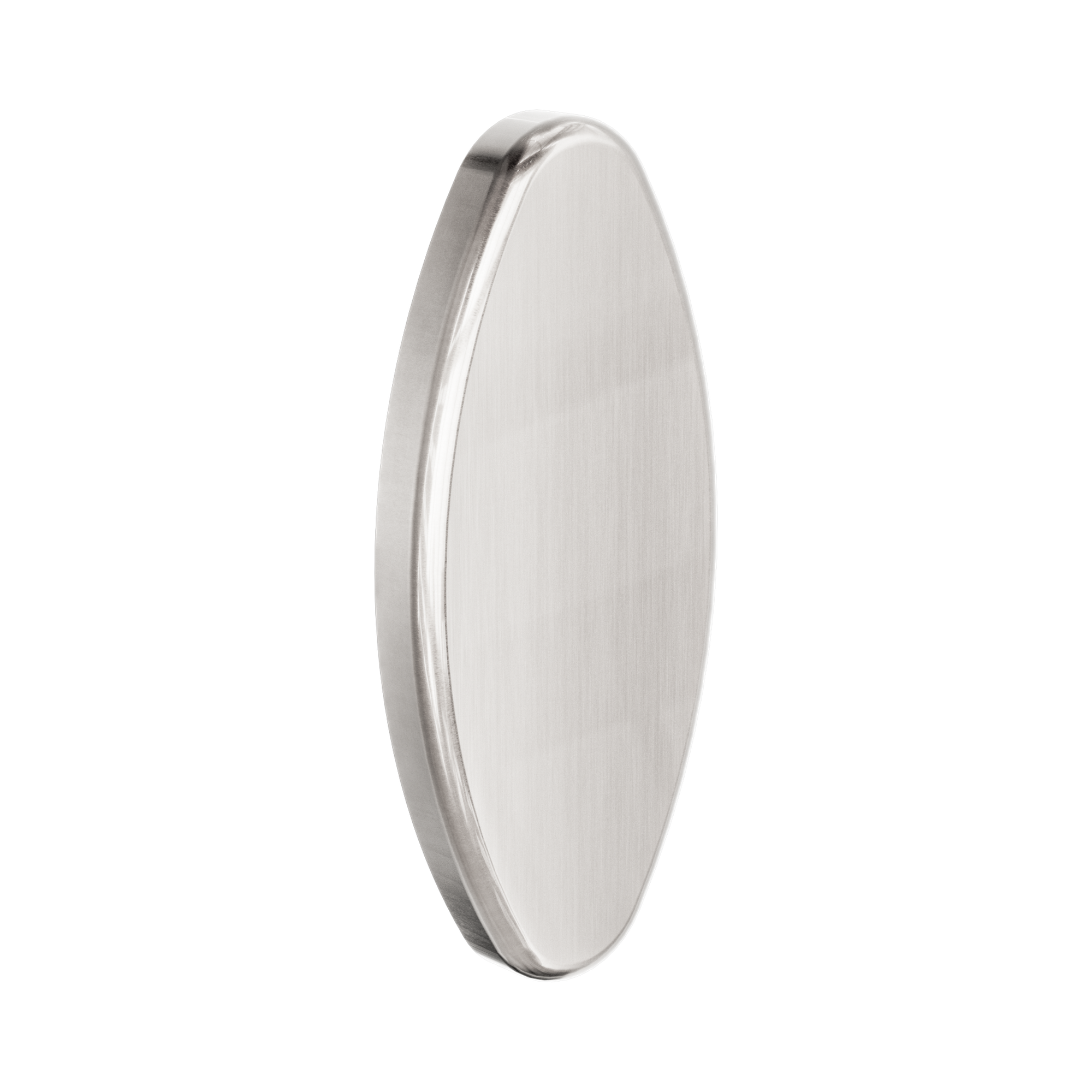 Nero Backrest Removable Wall Cover Plate, Brushed Nickel