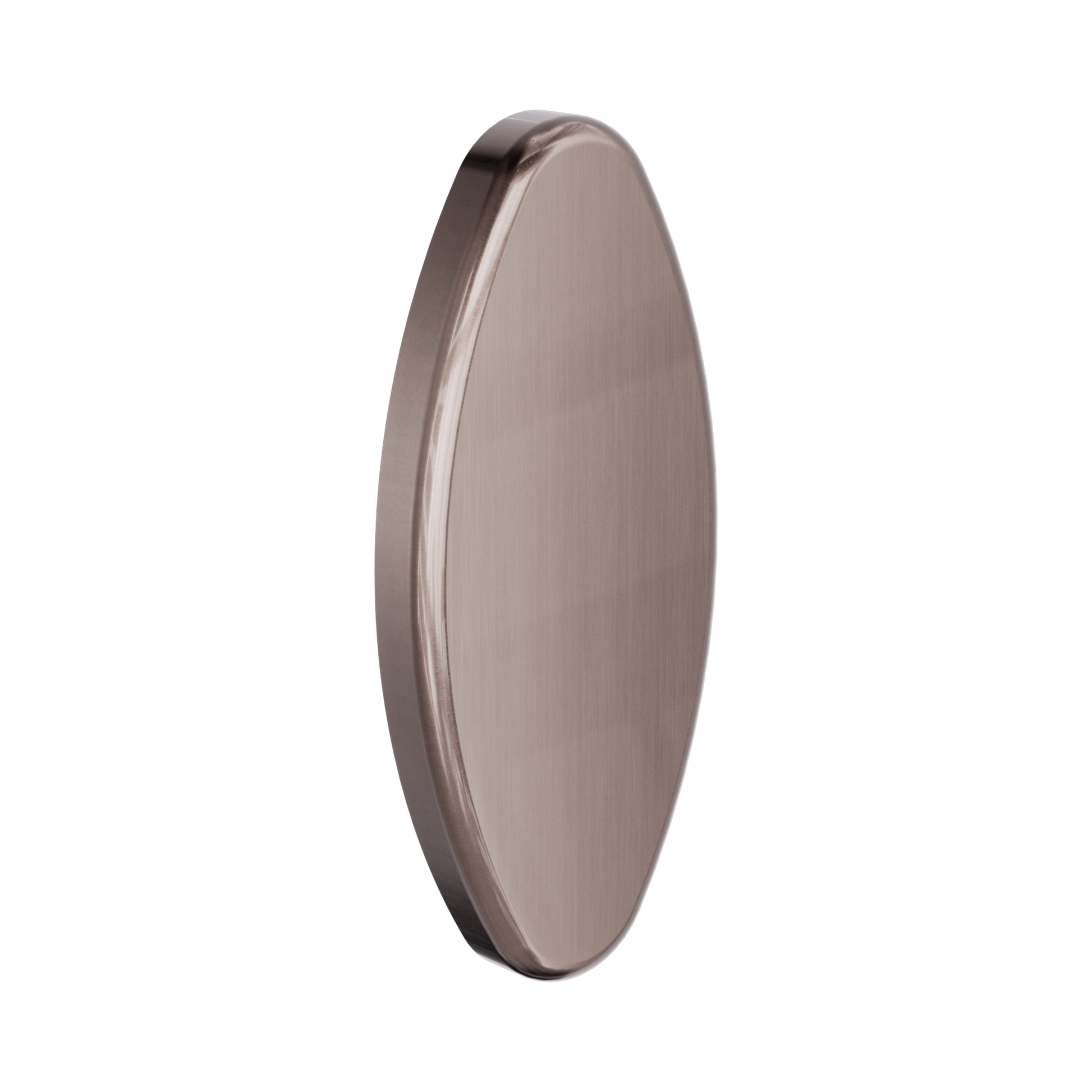 Nero Backrest Removable Wall Cover Plate, Brushed Bronze