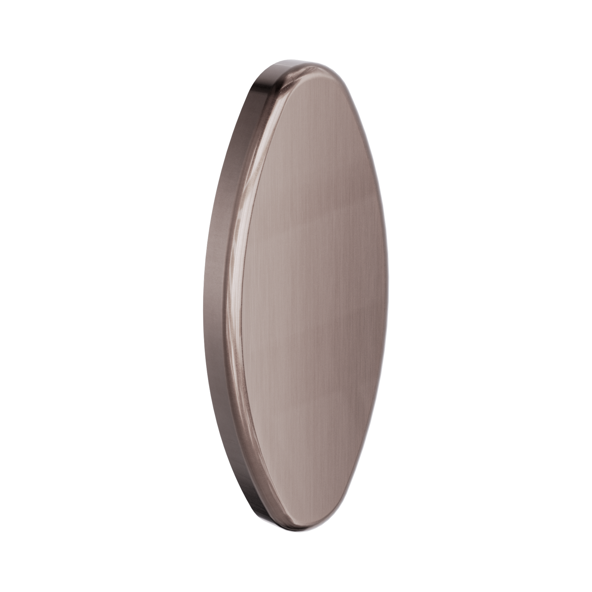 Nero Backrest Removable Wall Cover Plate, Brushed Bronze