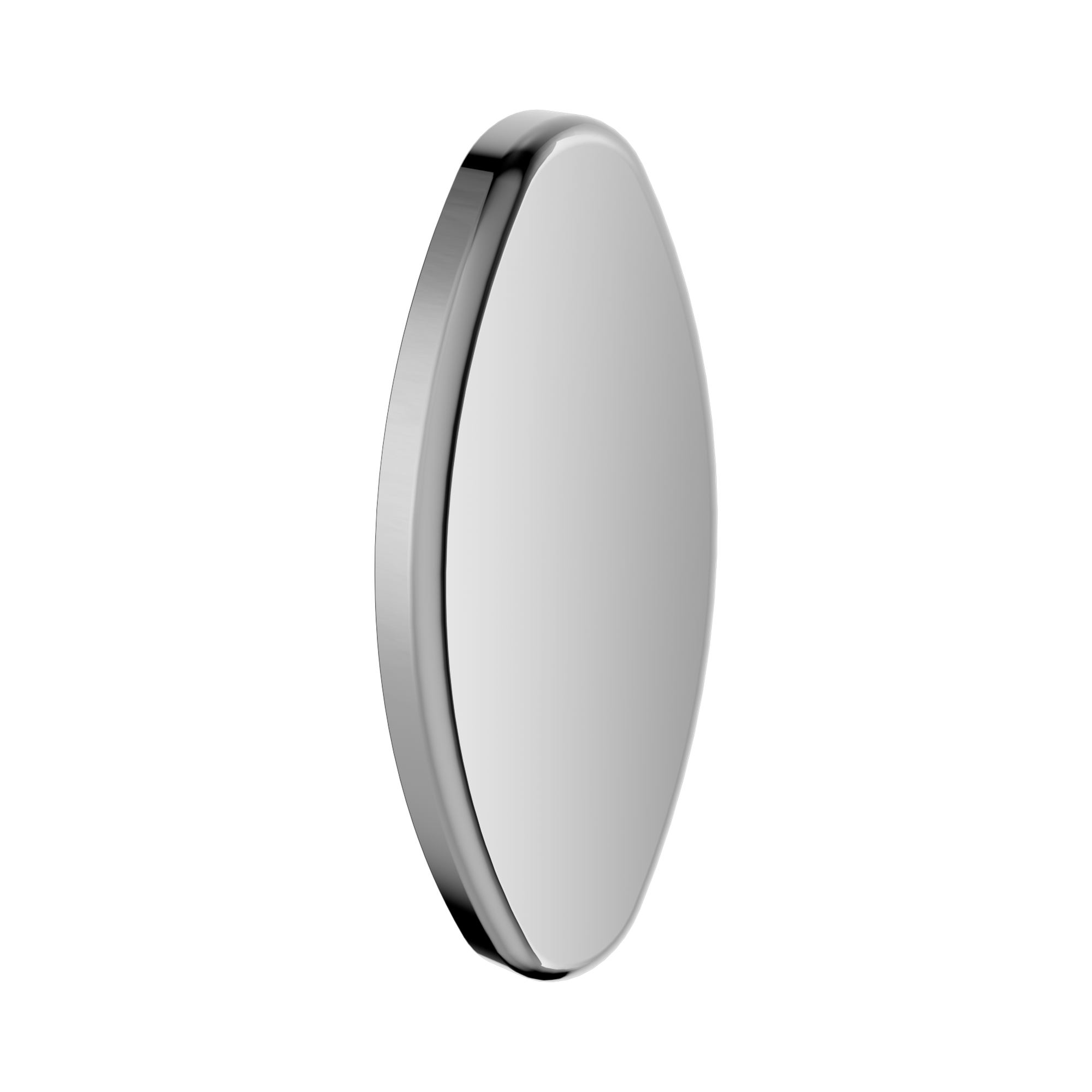 Nero Backrest Removable Wall Cover Plate, Chrome