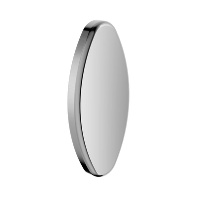 Nero Backrest Removable Wall Cover Plate, Chrome