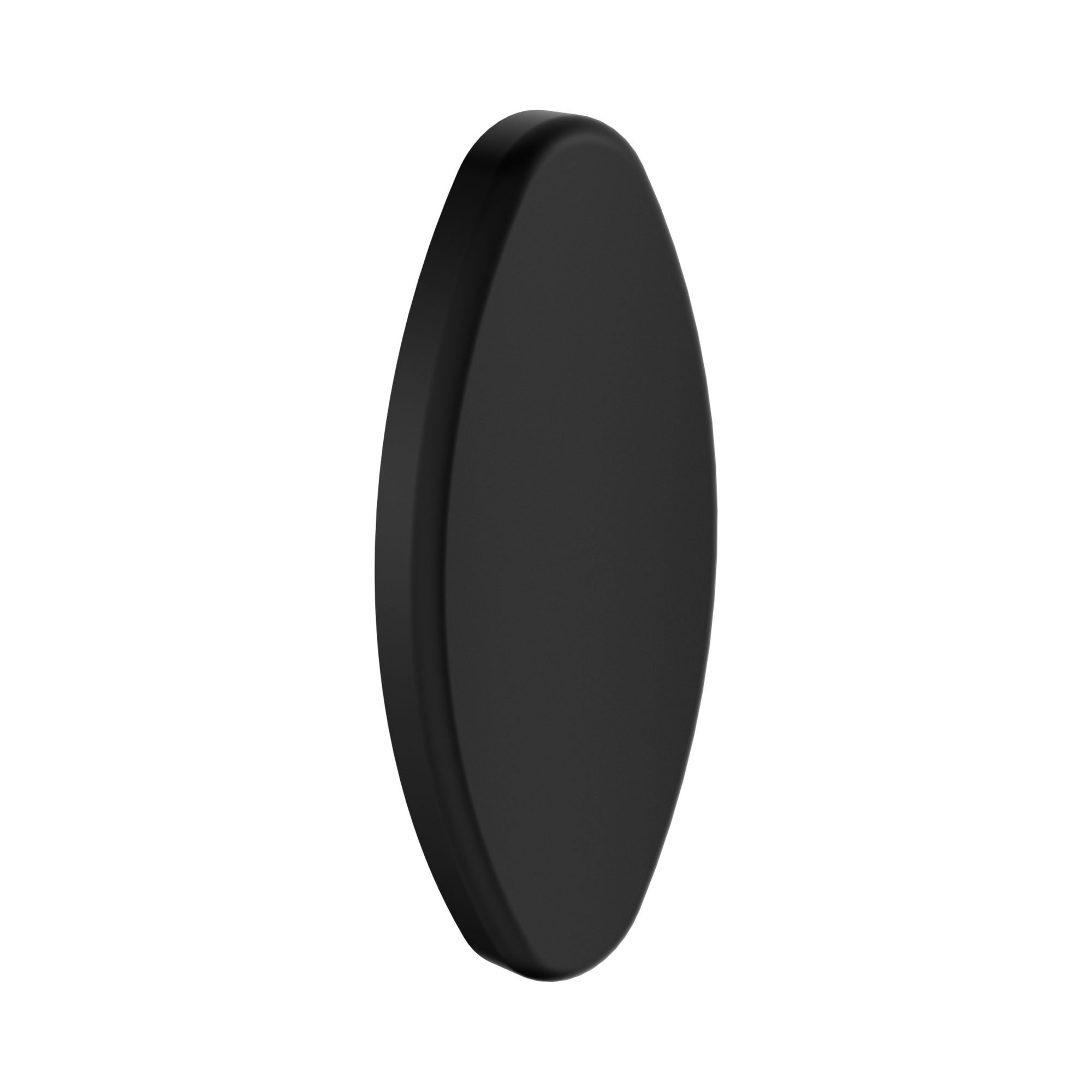 Nero Backrest Removable Wall Cover Plate, Matte Black