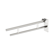 Nero Mecca Care Foldable Toilet Support Arm, Brushed Nickel